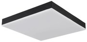 Globo 41594D1 - Plafoniera LED DORO LED/18W/230V 30x30 cm nero