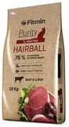 Cibo per gatti Fitmin Purity Hairball Adulto Carne di vitello Fegato Carne di manzo e vitello 10 kg