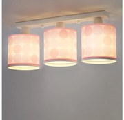 Dalber 62003S - Plafoniera per bambini COLORS 3xE27/60W/230V