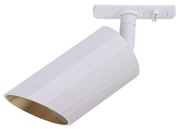 Faretto Per Binario Lipari Moderno Alluminio Bianco 1 Luce