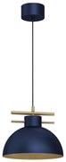 Lampadario a sospensione con filo ESTATE 1xE27/15W/230V blu