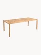 Tavolo da giardino in legno di teak AH901, 203 x 100 cm