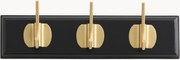 Appendiabiti da parete in legno fatto a mano Edgy