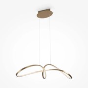 Maytoni | Curve Lampada a soffitto / plafoniera Modern Oro