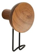 Woud - Around Gancio per cappotto Large Walnut/Black Woud