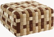 Pouf da giardino tessuto a mano Braided