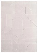 Tappeto color crema lavabile 140x200 cm Pompei 1614 – Ayyildiz Carpets