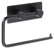 Supporto per carta 14,5 x 10 cm in acciaio inox, nero