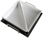 Set di 2 ciotole con vassoio TORO in ceramica e legno