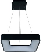 Brilagi - Lampadario LED dimmerabile a cavo FALCON II LED/80W/230V 40x40 cm nero + telecomando