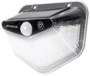 Applique Led multiangolo 20W Nero con pannello solare IP65 Bianco freddo 6500K con sensore crepuscolare e di movimento Aigostar
