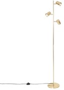 Lampada da terra moderna in ottone 3 luci - Jeana