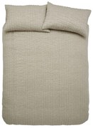 Set copripiumino e federa beige per letto matrimoniale e per letto esteso 230x220 cm Tamba Stripe – Pineapple Elephant