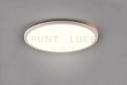 Aureo plafoniera led 30w 3600lm, 3000 - 6500k bordo bianco con tele...
