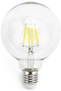 Lampadina LED FILAMENT G95 E27/6W/230V 6500K - Aigostar