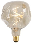 Lampada LED E27 dimmerabile G125 bronzo 4W 120 lm 1800K