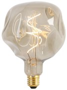 Lampadina LED dimmerabile E27 G125 bronzo 4W 120lm 1800K