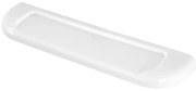 Mensola bagno a muro 50 cm in ABS bianco Gioia