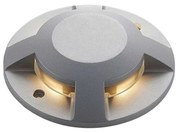 Lucande - Jeffrey LED 4 Spot da Incasso Argento Lucande