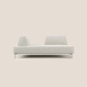 Newton divano modulare con schienali movibili T07 bianco