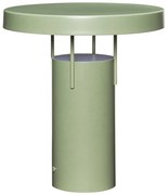 Lampada da tavolo dimmerabile a LED verde con paralume in metallo (altezza 28 cm) BringMe - Hübsch