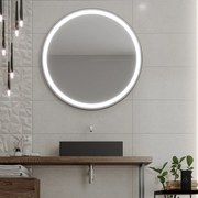 Specchio rotondo con illuminazione LED C1 premium