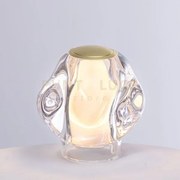 Ciottolo lampada da tavolo ricaricabile  a led 2w 170 lm 3000k d.10...