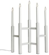 Decorazione luminosa natalizia bianca Cassiopeia - Markslöjd