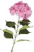 RITUALI DOMESTICI fiore ornamentale ortensia rosa h 80 cm