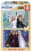 Set di 2 Puzzle Frozen