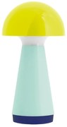 Lampada da tavolo a LED dimmerabile giallo-blu (altezza 18 cm) Bobbi - Remember