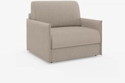Evans poltrona letto compatta con materasso - sfoderabile in tessuto smacchiabile T23