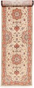 Tabriz Tappeto 90 x 420 Rosa (Iran) Annodato A Mano