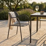 AVIIM - poltrona da giardino impilabile in ferro