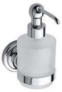 Dispenser per sapone 7,5x15 cm argento