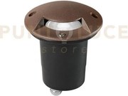 Faro carrabile a incasso hummer bronzo 1 luce attacco gu10 ip67 10,...