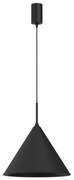 Lampada a sospensione su cavo CAPITAL 1xGX53/15W/230V Ø 32 cm nero