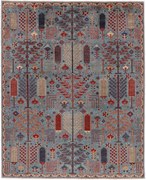 Samarkand Tappeto 300x240 (Afghanistan) Annodato A Mano