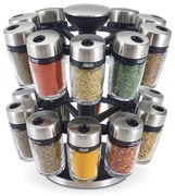 Cole&Mason - Rastrelliera rotante con barattoli per spezie MASTER 21 pz.