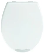 Copriwater Secura Comfort ovale universale WENKO con chiusura rallentata sganciabile in duroplast bianco