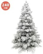 Albero Natale 240 cm innevato Snowbird