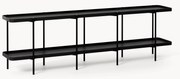 Scaffale basso in legno Renee