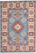 Kazak Tappeto 90x130 (Pakistan) Annodato A Mano