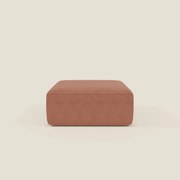 BonBon pouf divano modulare in 2 dimensioni in tessuto smacchiabile T23 pesca