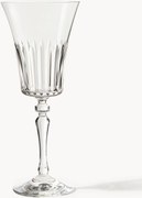 Set di 4 bicchieri da vino bianco in cristallo Alessio