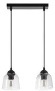Lampadario su filo 2xE27/60W/230V