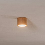Envostar Ernest Faretto GX53 in legno, rotondo
