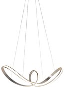 Lampada a sospensione di design in acciaio dimmerabile con LED - Viola Due