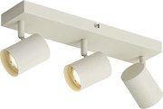 Faretto da soffitto moderno beige 3 luci regolabile - Jeana