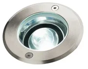 Faretto da incasso con fonte luminosa orientabile Modulo LED BASCU argento  Ø 10.8 cm Luce bianco naturale